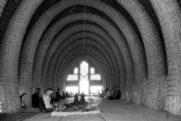 Interior of a mudhif