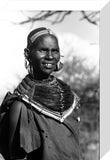 Samburu woman wearing jewellery