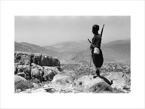 Kurdish man on Mount Hendren