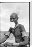 Turkana elder with nose ornament