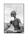 Turkana elder with nose ornament