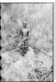 Nuer man in papyrus