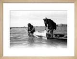 Berbera men fishing with nets