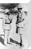Emperor Haile Selassie and Wilfred Thesiger