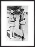 Emperor Haile Selassie and Wilfred Thesiger