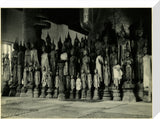 Statues in a temple