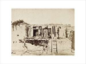 Hopi house and occupants