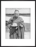 Monk holding the seal of Tsurphu