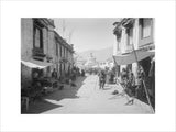 Lhasa street along the Barkhor