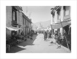 Lhasa street along the Barkhor