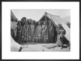 Yaso's Maids of Honour at Preparation of Camp at Lubu