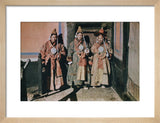 Officials wearing ringyen dress at New Year