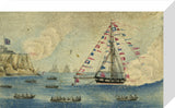 Painting of H.M.R. Cutter Greyhound