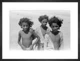 Group portrait of three young ...