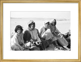 Group portrait of four Sahul ...