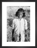 Portrait of a boy with ...