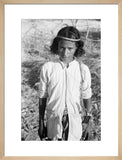 Portrait of a boy with ...