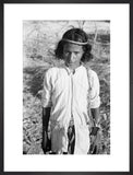 Portrait of a boy with ...