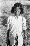 Portrait of a boy with ...