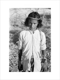 Portrait of a boy with ...