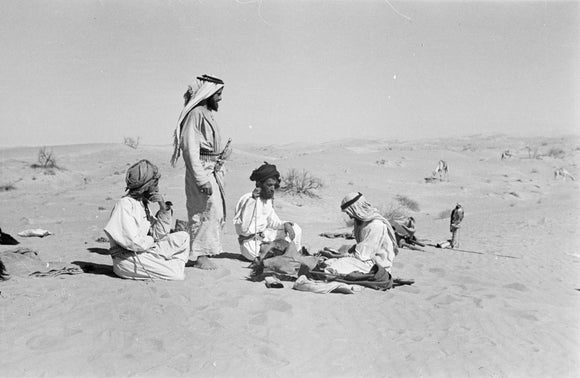 View of four Arab men ...