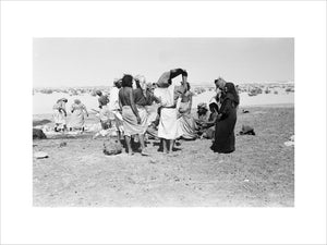 View of Bedouin at Bir ...