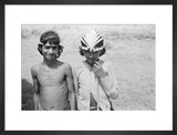 Portrait of two boys at ...
