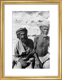 Portrait of two middle-aged Sa'ar ...