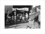 View of locals at a ...