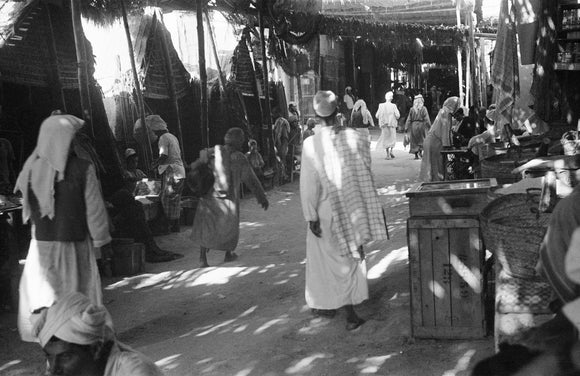 View of a covered suq ...