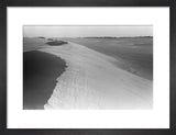 View of dune chains in ...