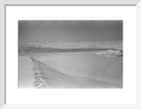 View of a sand flat ...