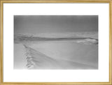 View of a sand flat ...