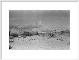 View of a rocky peak ...