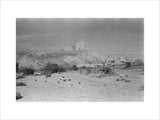 View of a rocky peak ...