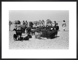 View of a Bedouin family ...