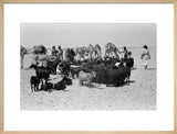 View of a Bedouin family ...