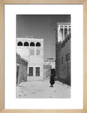 View of a woman walking ...