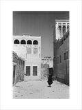 View of a woman walking ...