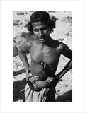 Portrait of a young Bedouin ...