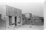 View of a ruined building ...