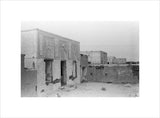 View of a ruined building ...