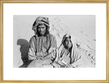 Seated portrait of a Bedouin ...