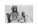 Seated portrait of a Bedouin ...