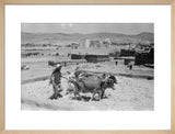 View of a man and ...