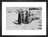 Portrait of Bedouin men in ...