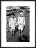 Portrait of two Arab boys ...