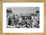 View of a crowd of ...