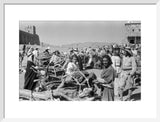 View of a crowd of ...