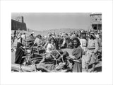 View of a crowd of ...